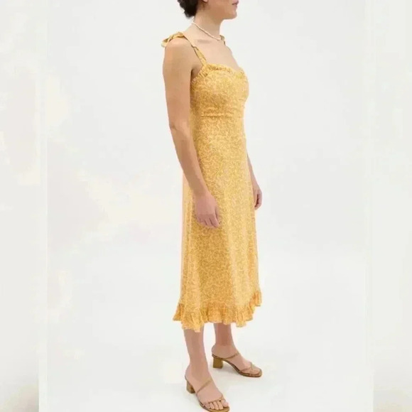 AUGUSTE
DEAN GIA MIDI DRESS IN
YELLOW - Picture 8 of 8